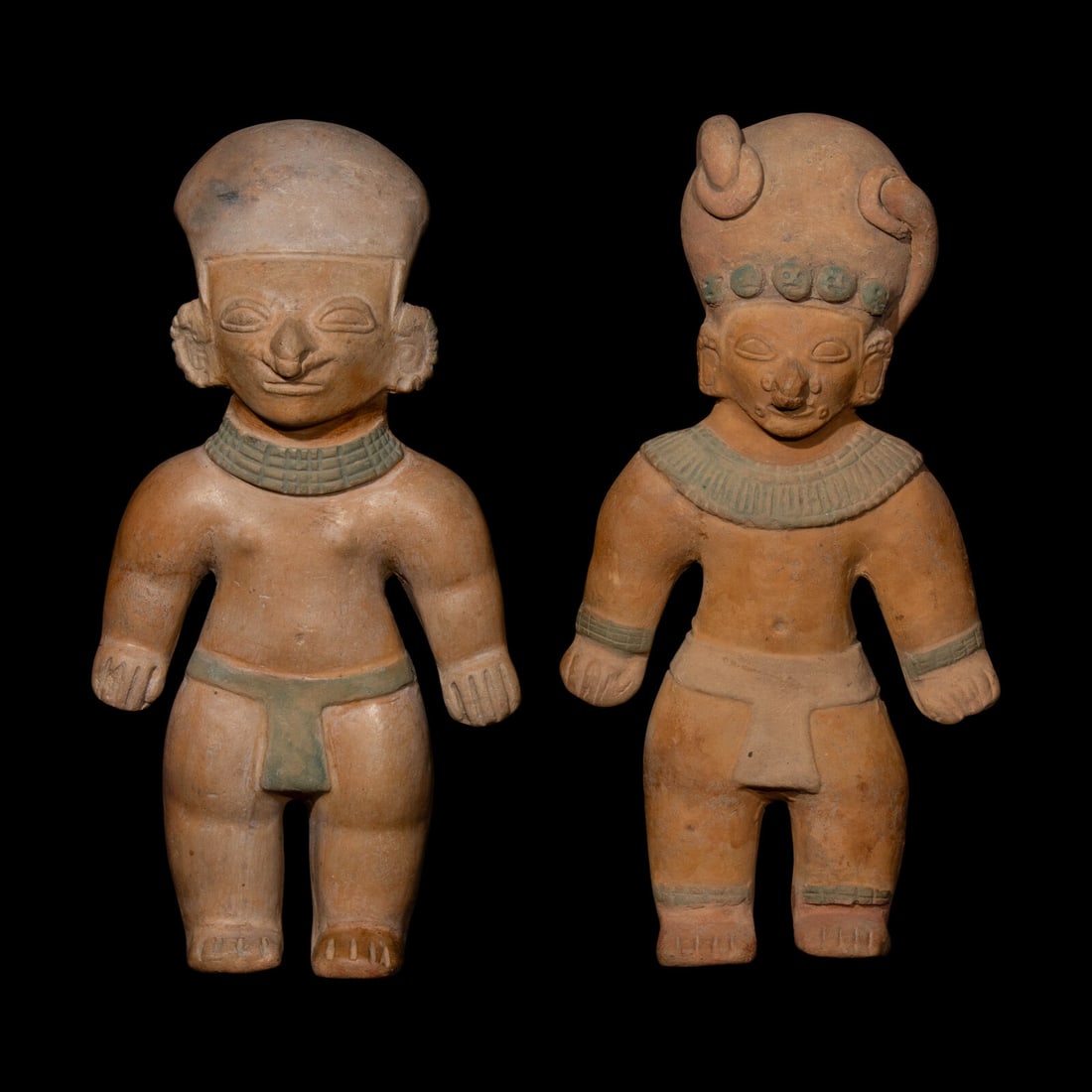 Two Jamacoaque Terracotta Figures (1 of 6)