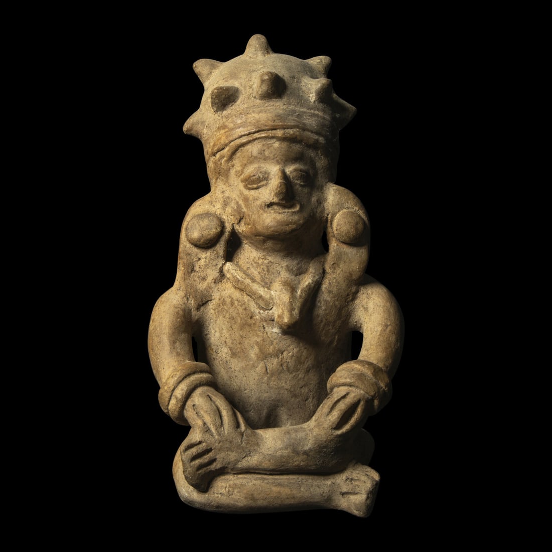 A Jamacoaque Terracotta Figure (1 of 4)