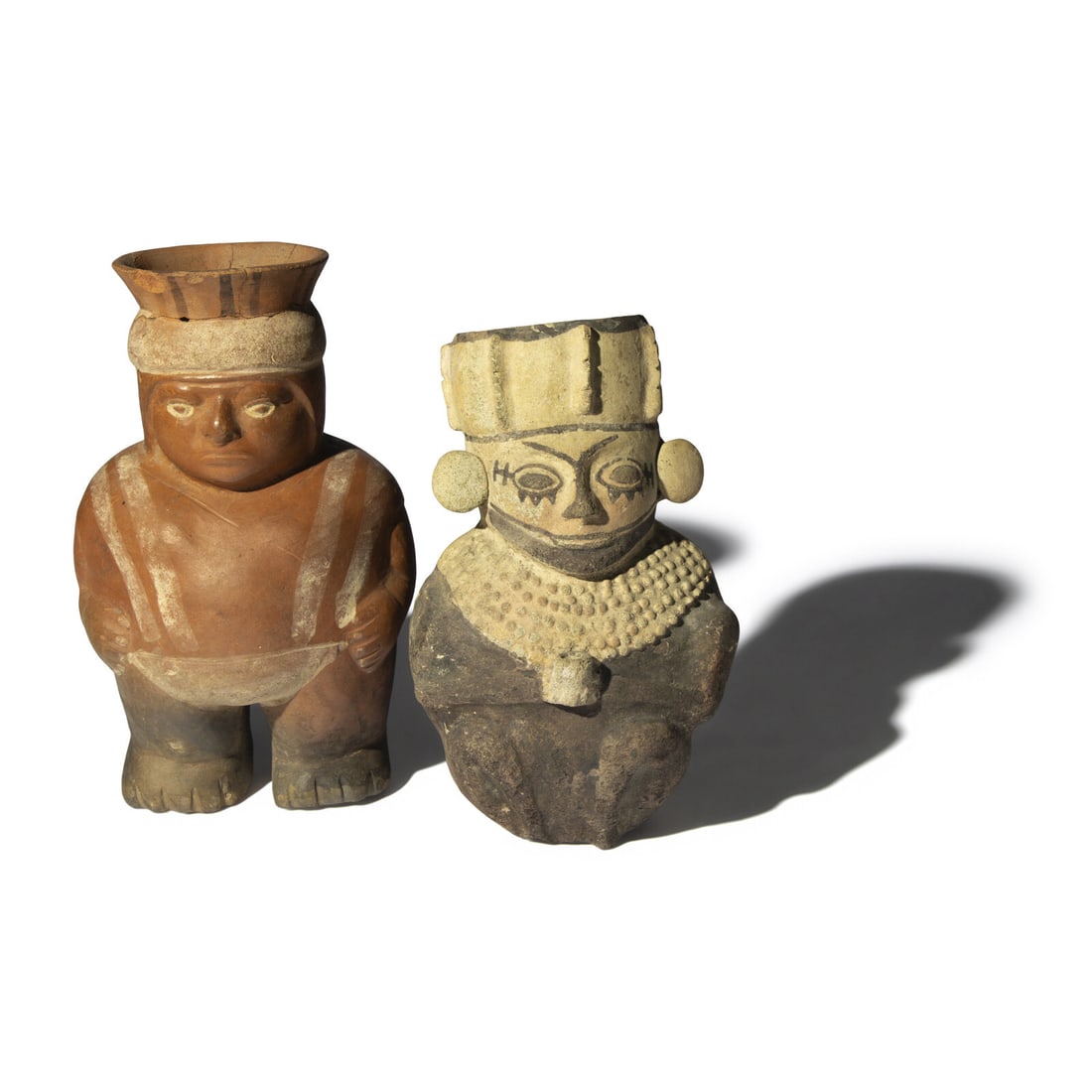 Two Moche and Chancay Terracotta Effigy Vessels (1 of 4)