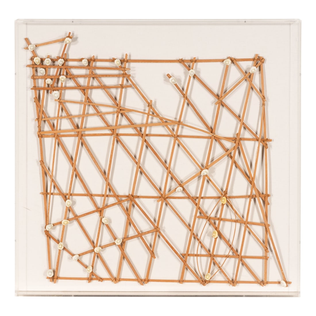 A Navigational Stick Chart (1 of 3)