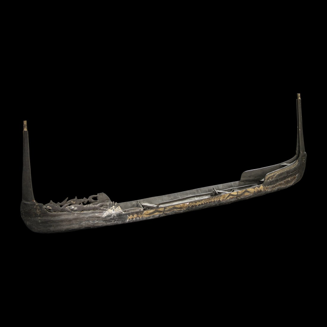 An Oceanic Wood Boat Model (1 of 7)