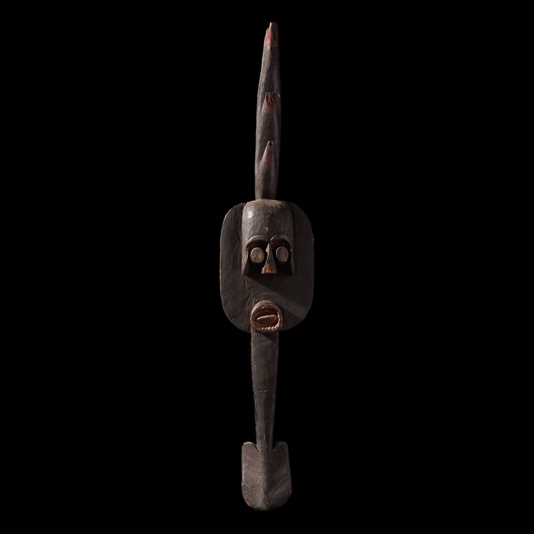 An Ijaw Carved Wood Water-Spirit Dance Headdress (1 of 3)