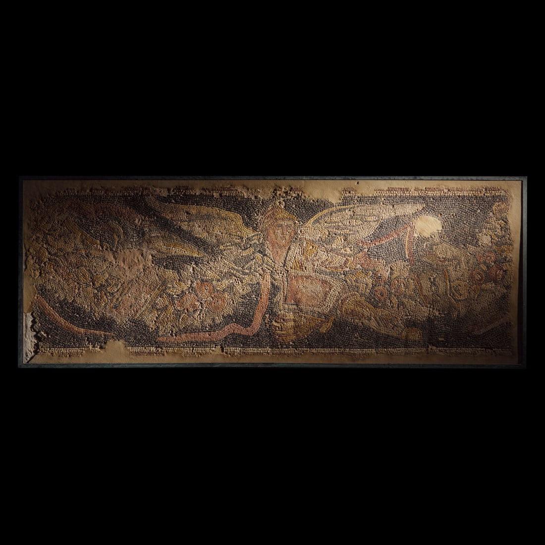 A Roman Style Mosaic Panel with Ganymede (1 of 4)