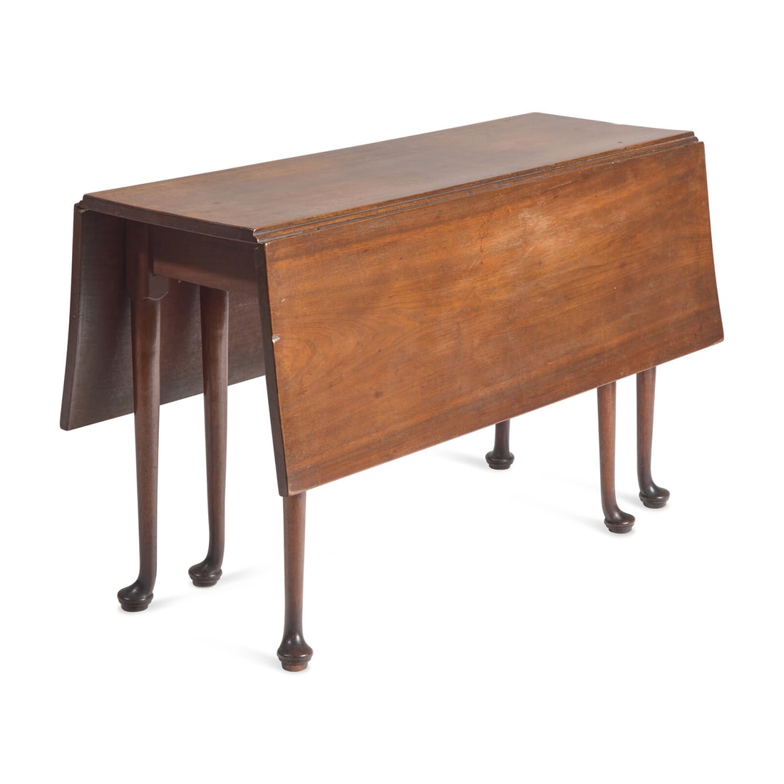 A Queen Anne Walnut Drop-Leaf Table (1 of 3)