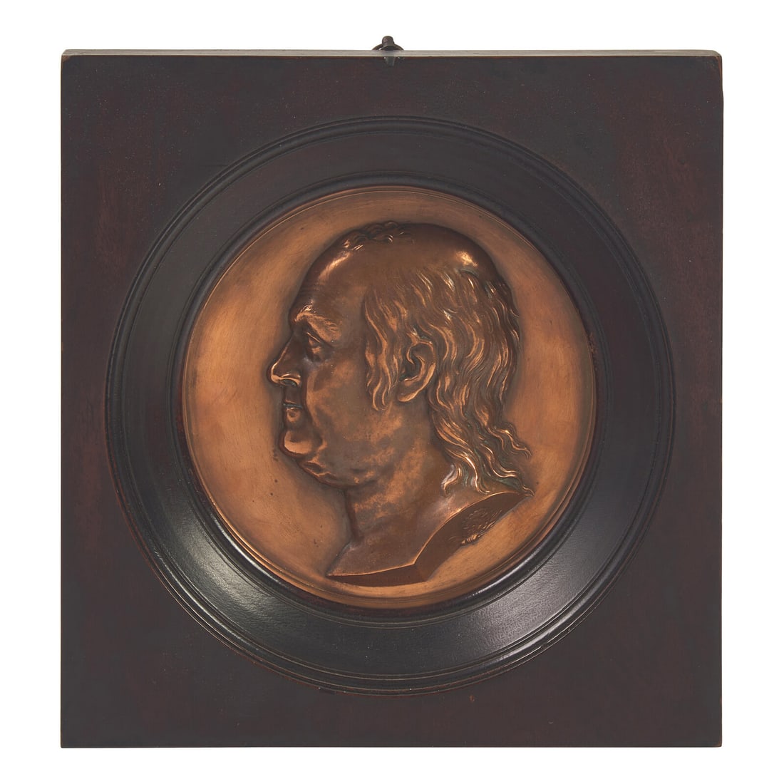 After Jean-Baptiste Nini (Italian, 1717-1786), A Profile Portrait Bas-Relief Plaque of Benjamin (1 of 4)