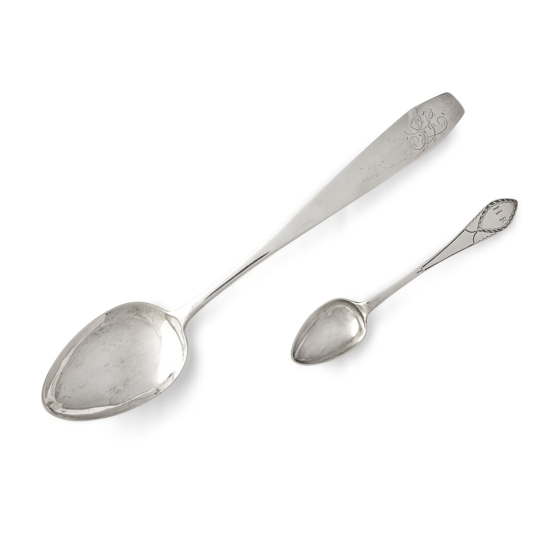 Two Federal Coin Silver Spoons (1 of 3)
