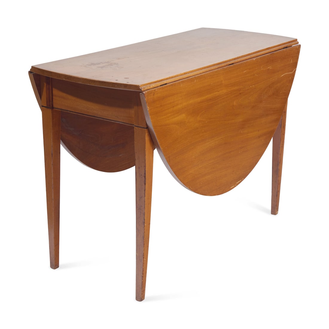 A George III Inlaid Mahogany Drop-Leaf Table (1 of 3)