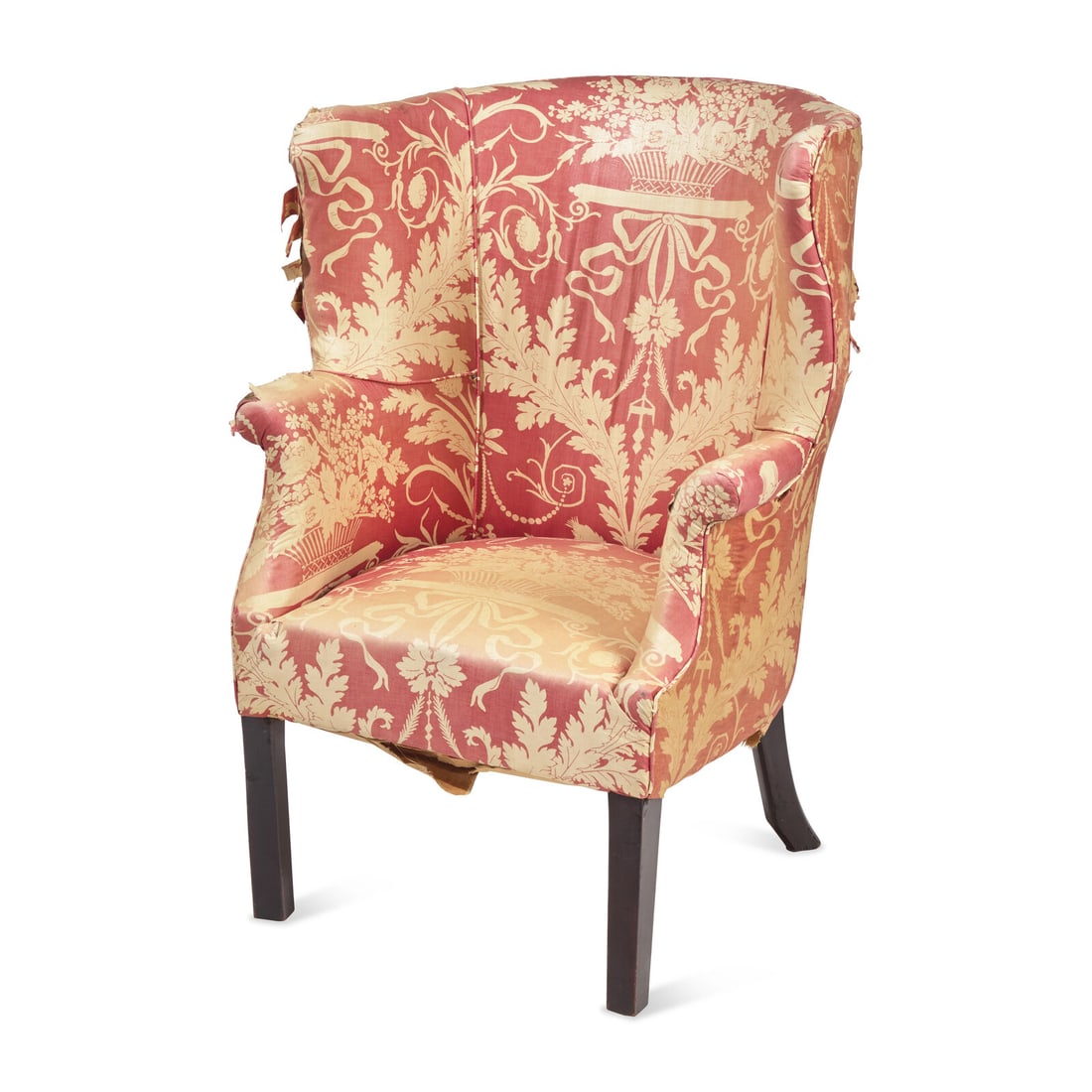 A Federal Mahogany Barrel-Back Easy Chair (1 of 3)