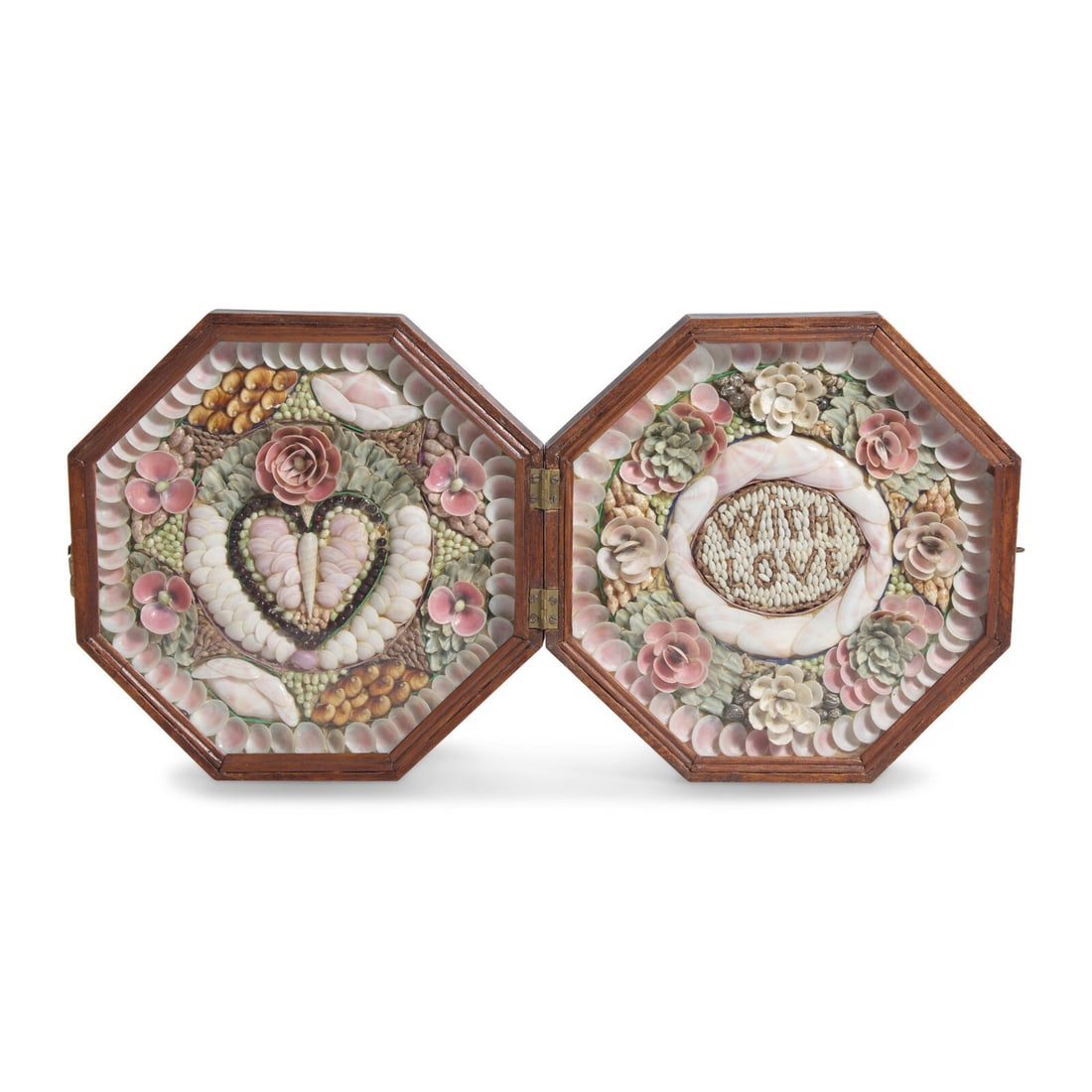 A Sailor's Shell-Work Valentine (1 of 3)