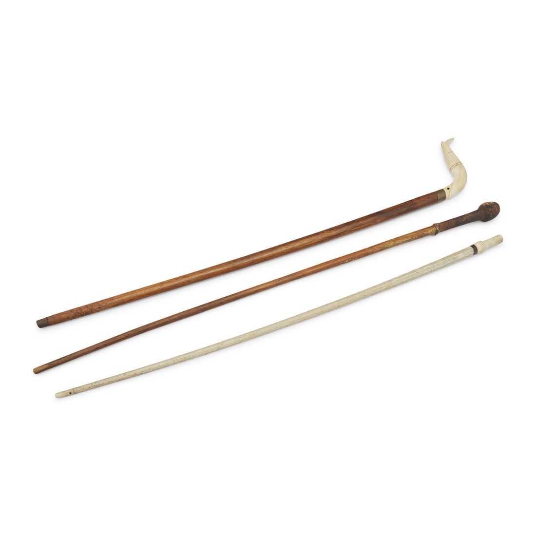 A Group of Three Walking Sticks (1 of 2)