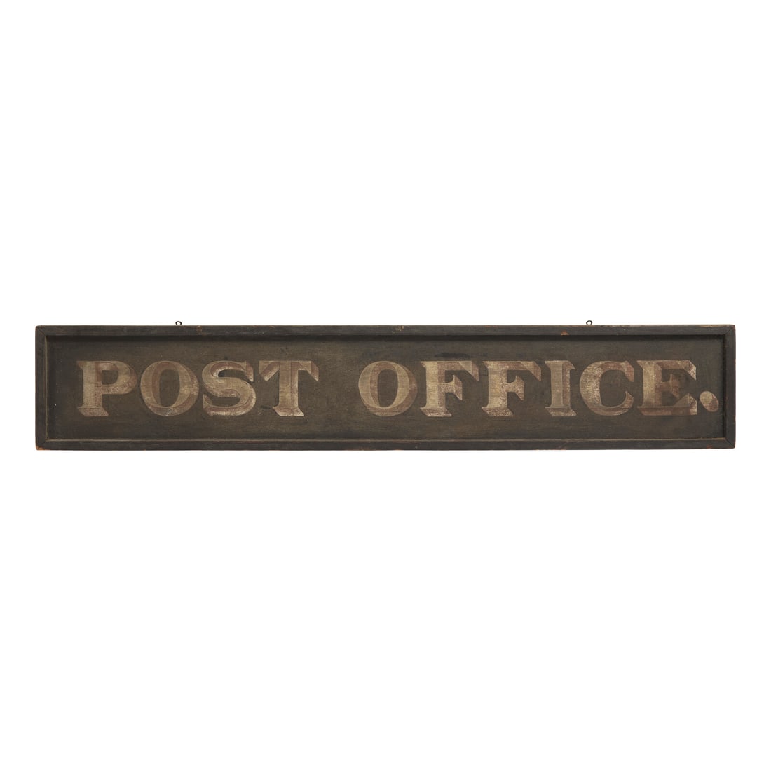 A Painted Wood "Post Office" Trade Sign (1 of 3)