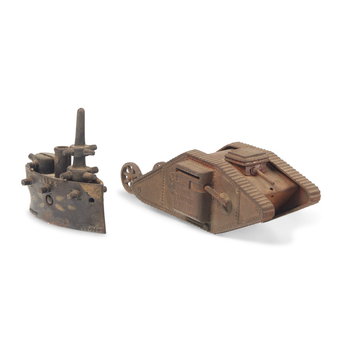 Two Cast Iron Banks (1 of 4)