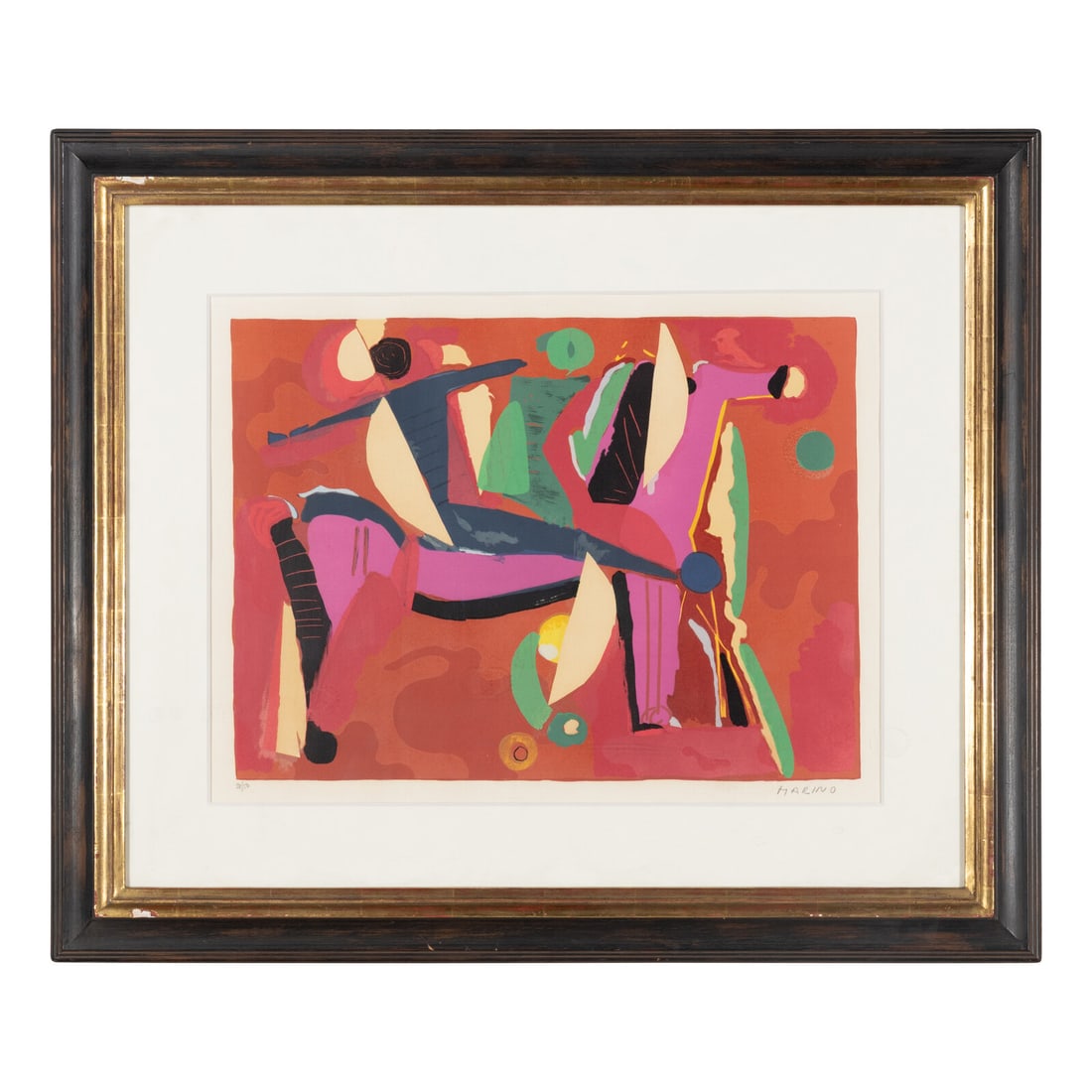Marino Marini, (Italian/Swiss, 1901-1980) 1969 From Color to Form X (G. L101): Marino Marini, (Italian/Swiss, 1901-1980) 1969 From Color to Form X (G. L101) color lithograph on wove paper 17 x 22 1/2 inches. This lot is located in Chicago. Provenance: Andrew Jones Auctioneers,