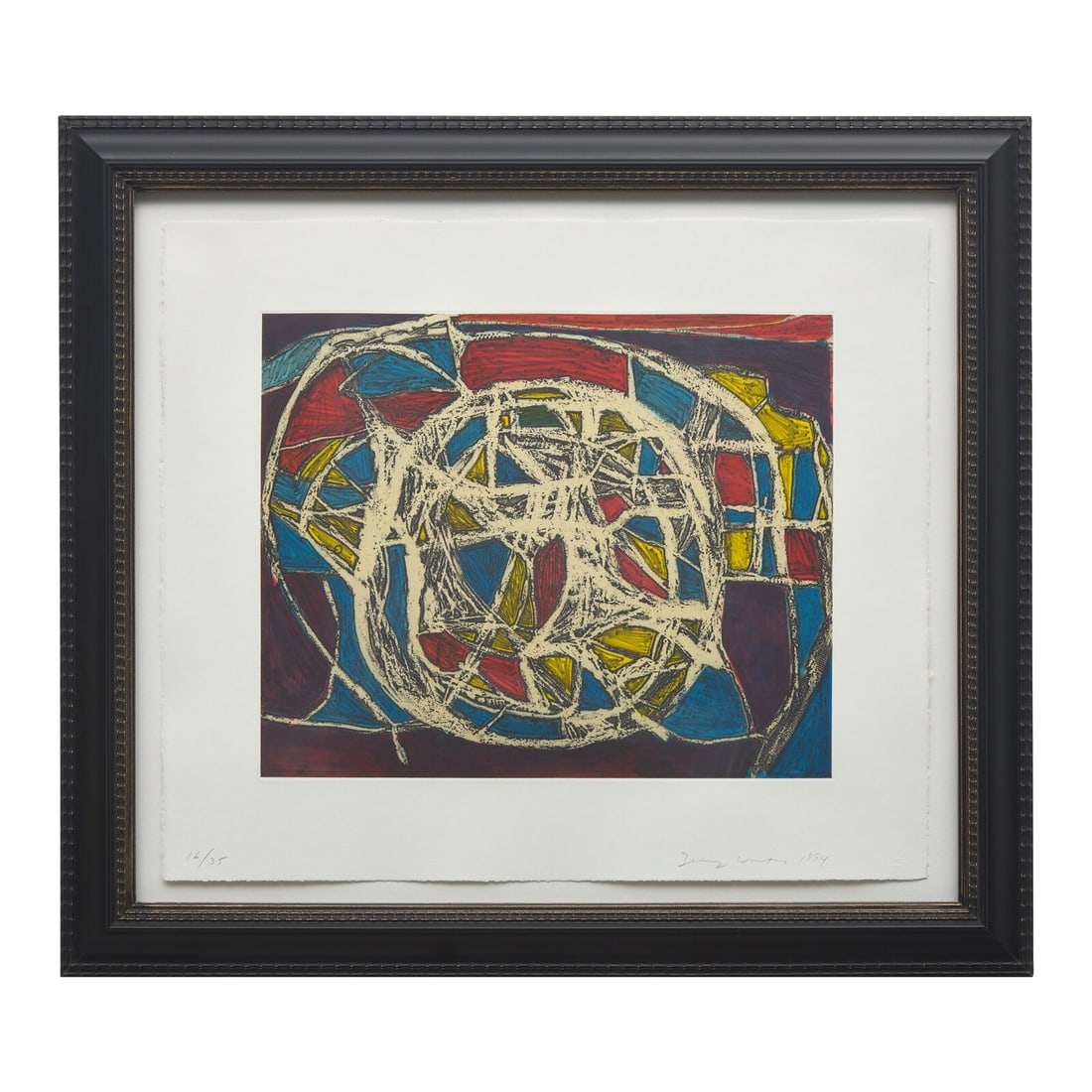 Terry Winters (American, b. 1949) Untitled (from Models for Synthetic Pictures): Terry Winters (American, b. 1949) Untitled (from Models for Synthetic Pictures) etching and aquatint signed, dated, and numbered 16/35 in pencil This lot is located in Philadelphia.