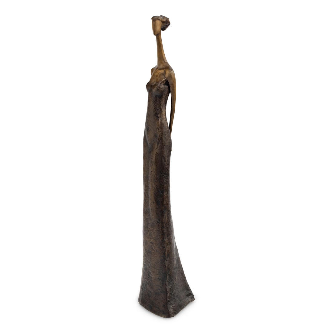 Tom Corbin (American, b. 1954) Untitled: Tom Corbin (American, b. 1954) Untitled bronze signed, copyrighted and marked AP Height 23 inches. This lot is located in Chicago.