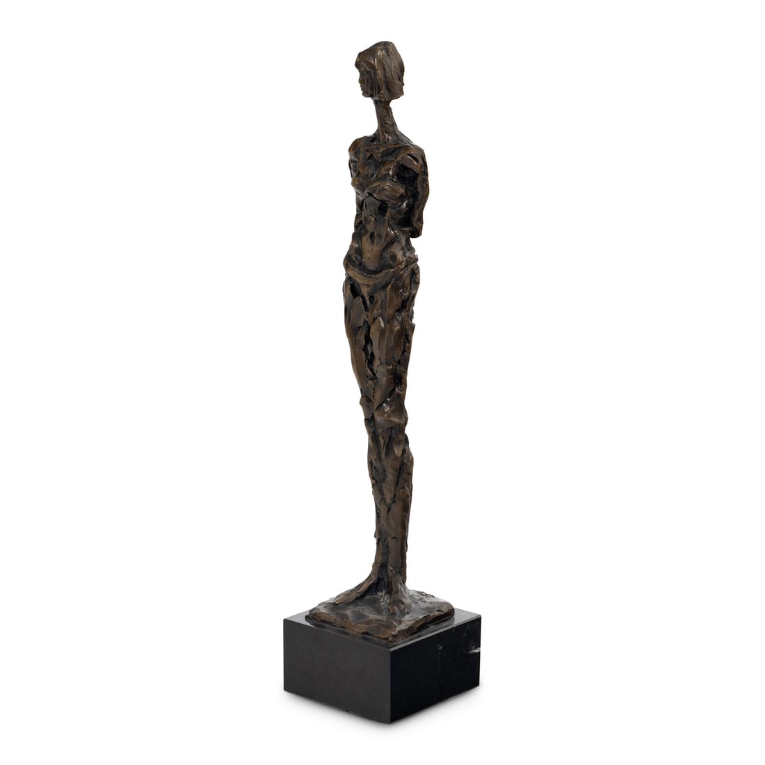 Tom Corbin (American, b. 1954) Untitled: Tom Corbin (American, b. 1954) Untitled bronze signed and numbered 1/20 Height 15 3/4 inches. This lot is located in Chicago.