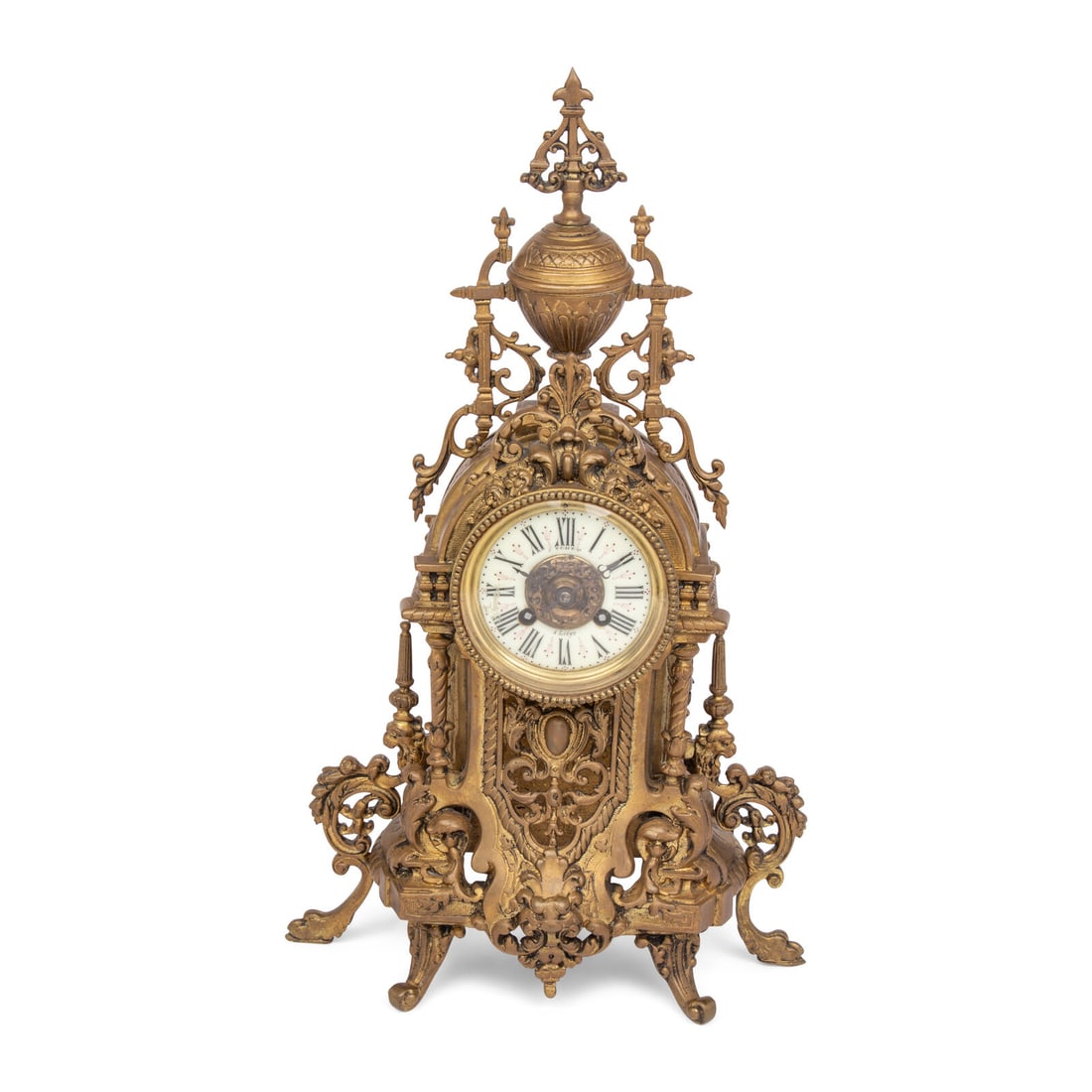 A French Gilt Bronze Mantel Clock (1 of 2)