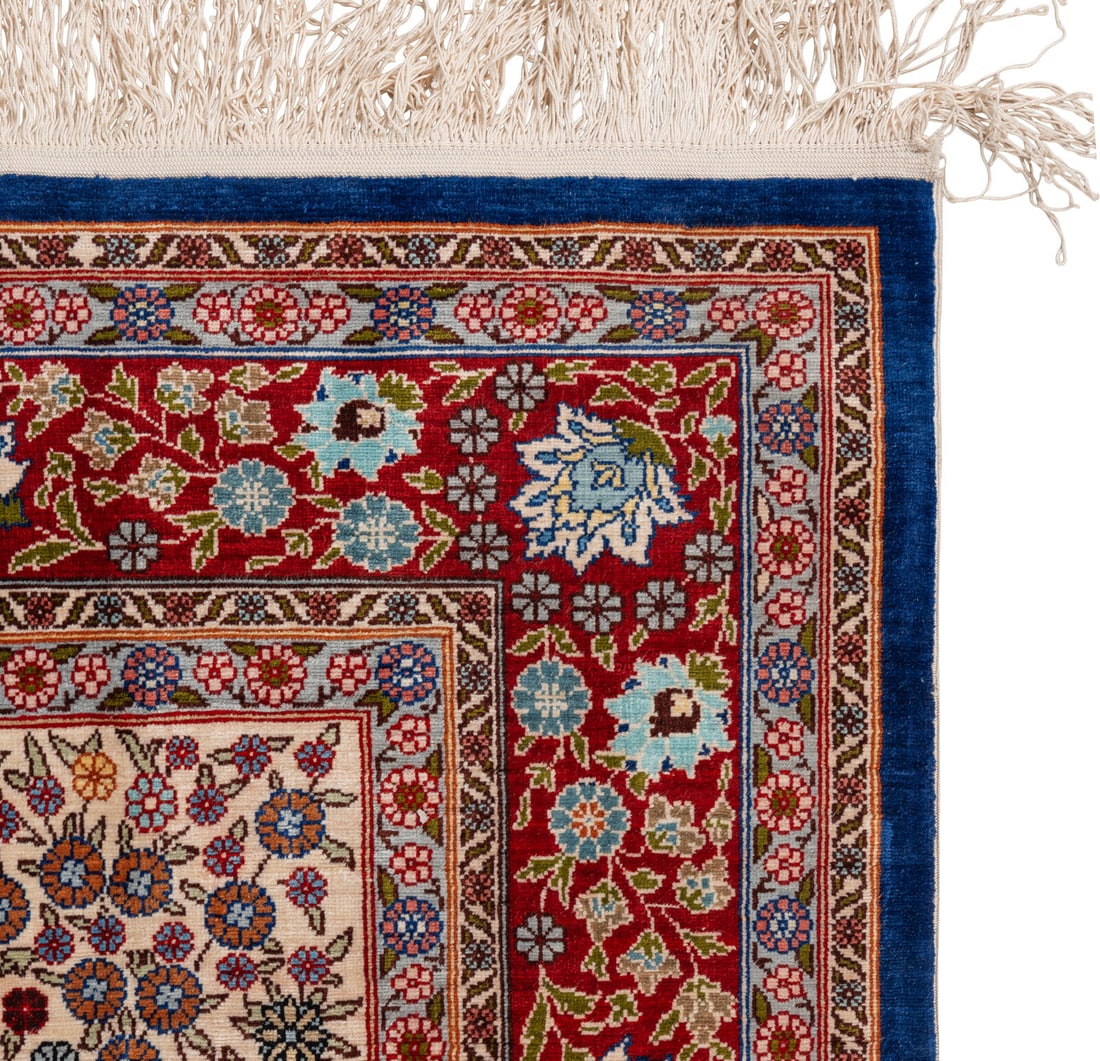 A Turkish Silk Rug - 2