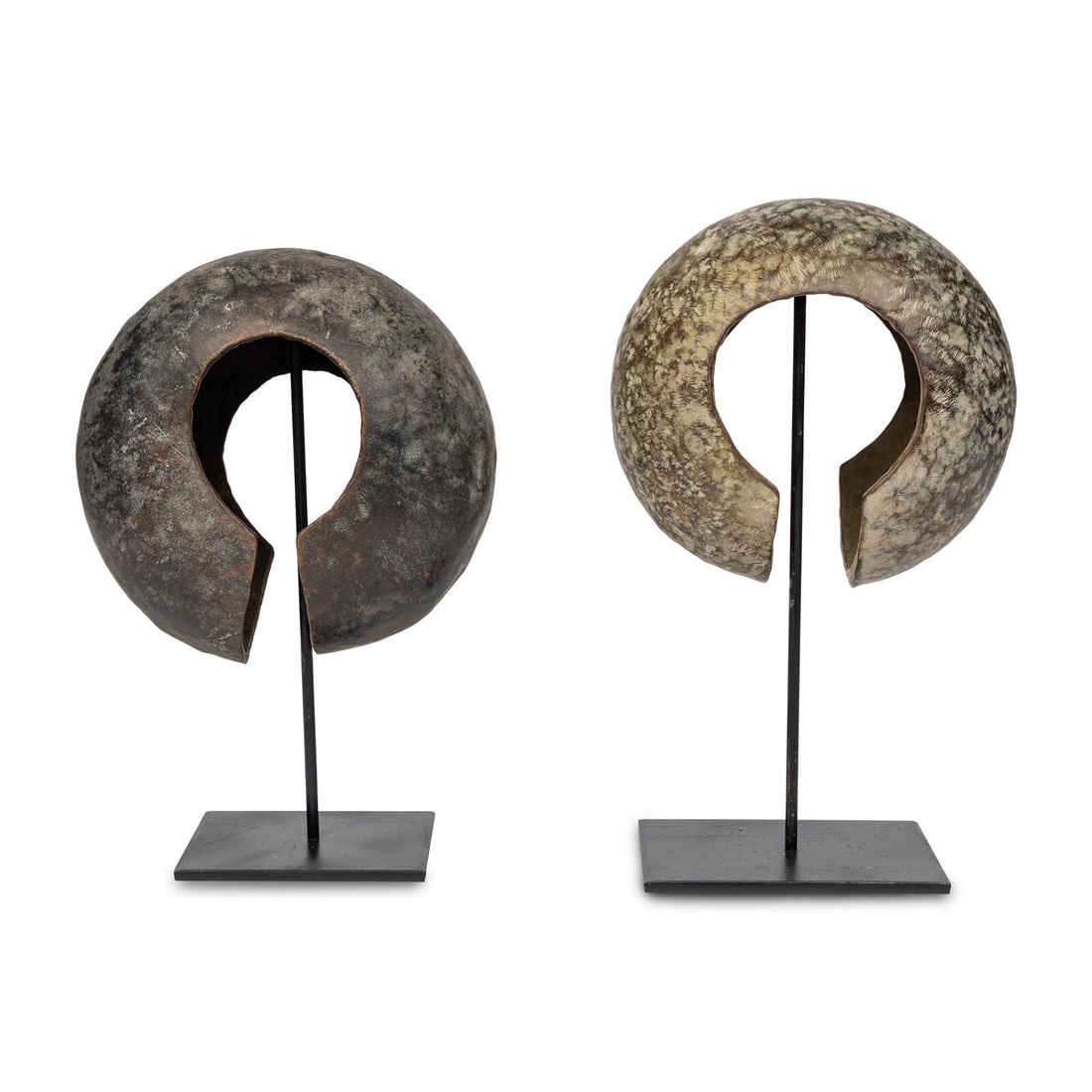 Two African Bronze Money Bracelets, Congo (1 of 2)