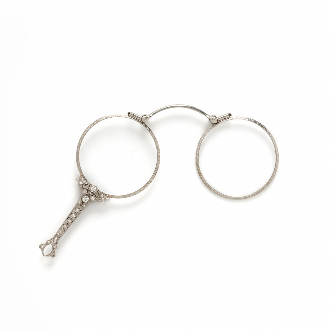 Platinum and Diamond Lorgnette (1 of 3)