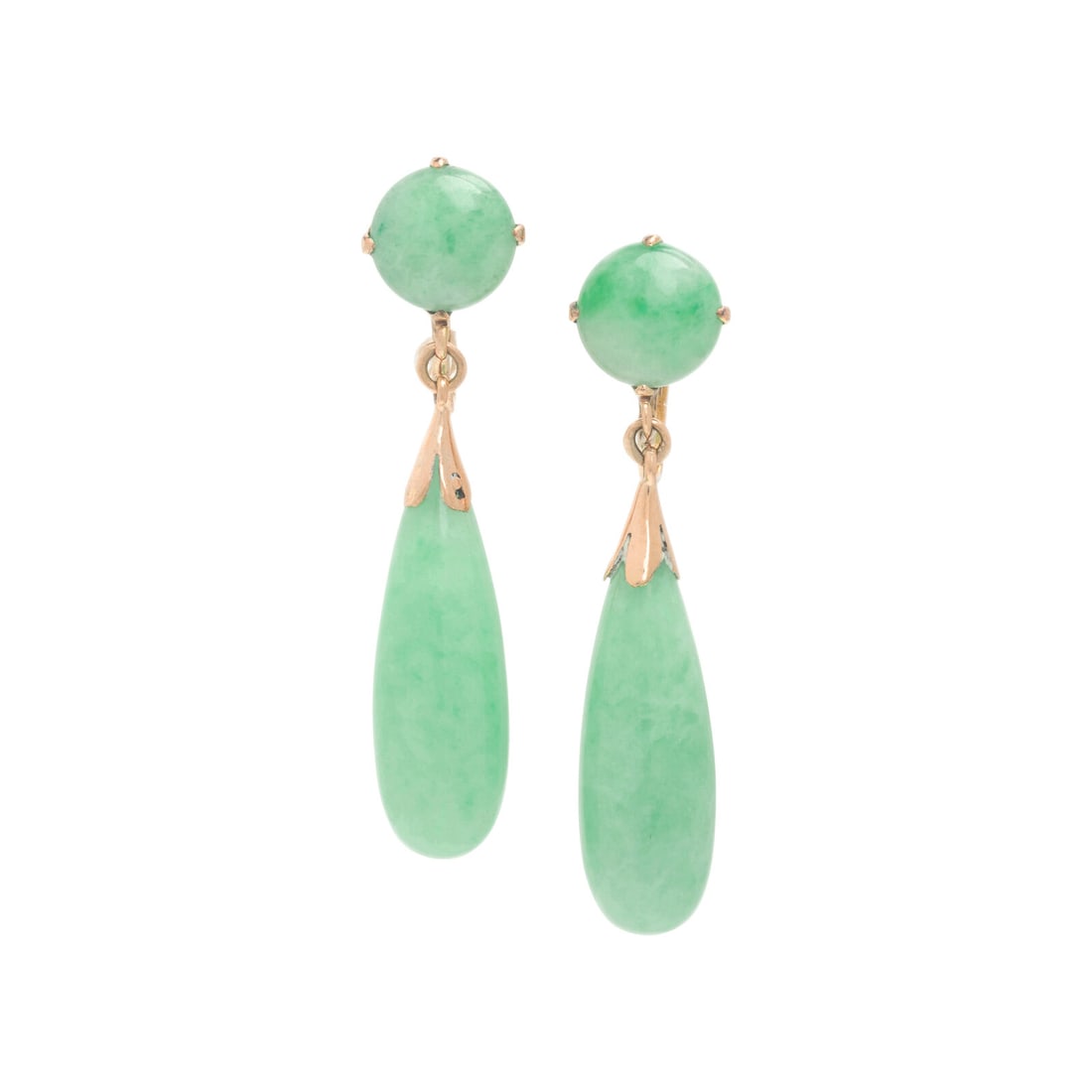 Jadeite Jade Drop Earrings (1 of 3)