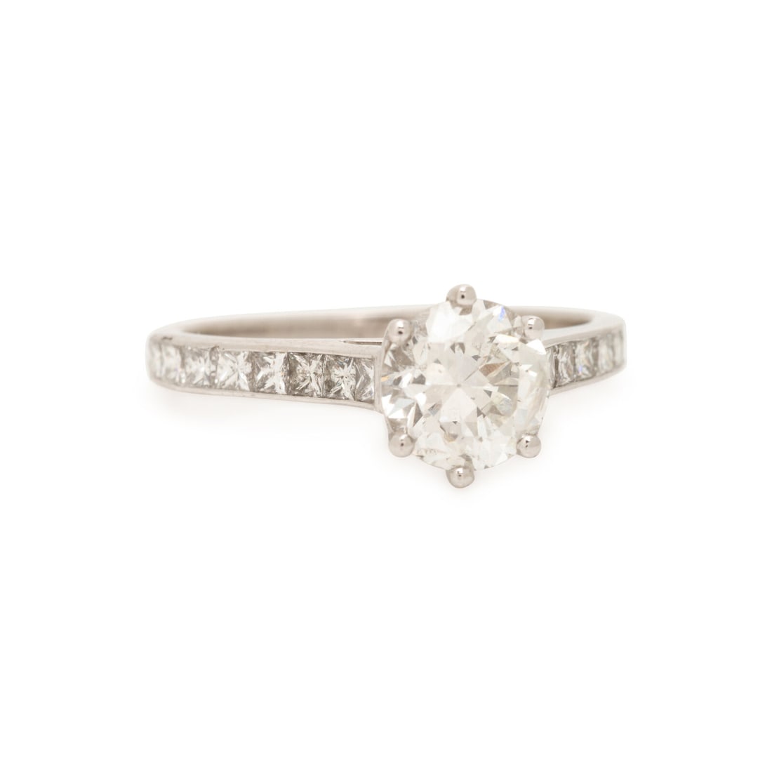 Diamond and Platinum Ring - 2