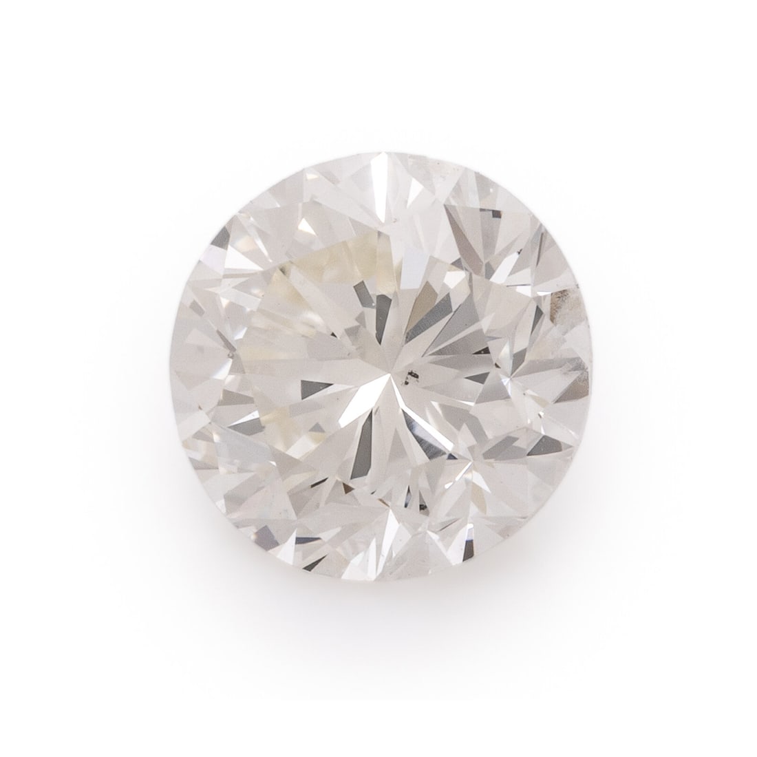 An Unmounted Round Brilliant Cut Diamond: An Unmounted Round Brilliant Cut Diamond An unmounted round brilliant cut diamond weighing approximately 1.00 carat and measuring approximately 6.60 x 6.70 x 4.00 mm. Property from a Boston, MA