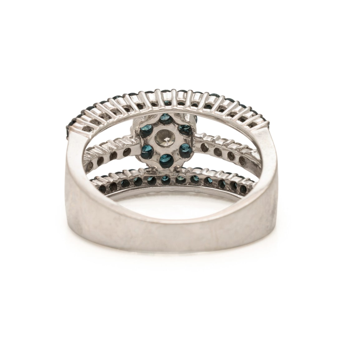 Two Treated Blue Diamond Rings - 3