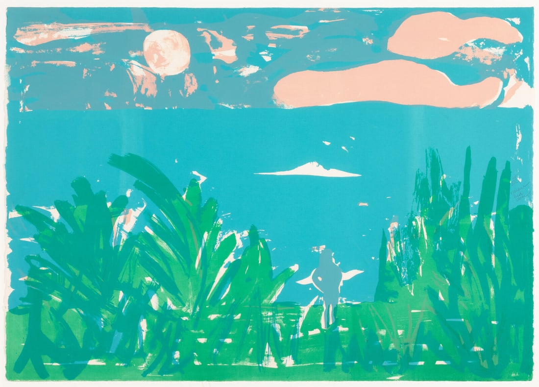 Romare Bearden (American, 1911-1988) Caribbean Landscape, 1979 (1 of 3)
