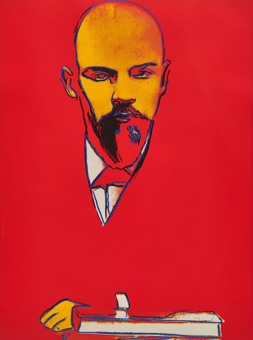 Andy Warhol (American, 1928-1987) Red Lenin, 1987 (1 of 3)
