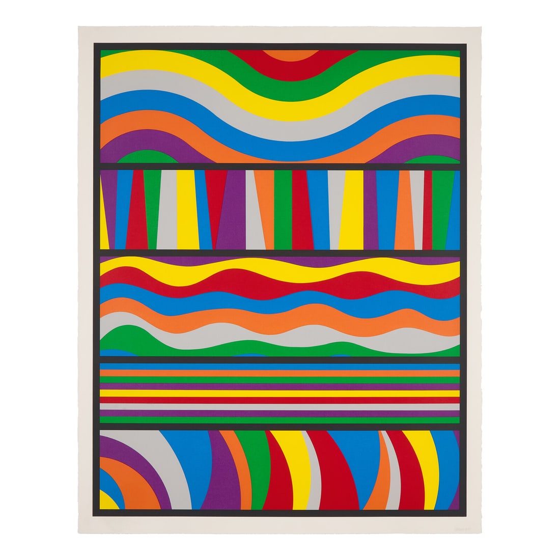 Sol LeWitt (American, 1928-2007) Lincoln Center Print, 1998 (1 of 3)
