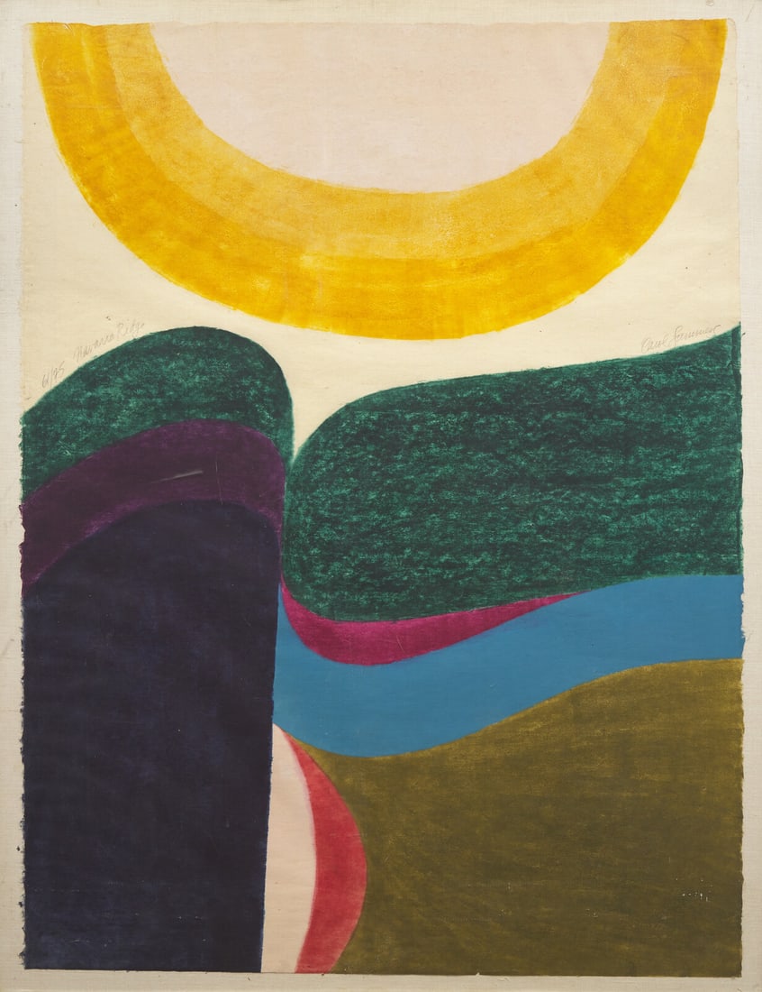 Carol Summers (American, 1925-2016) Navarro Ridge, 1973 (1 of 2)