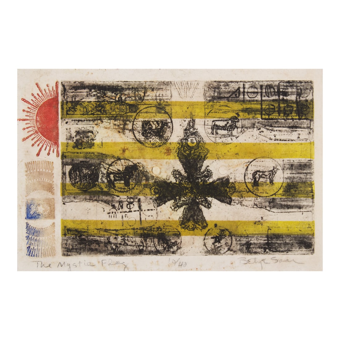 Betye Saar (American, b. 1926) Mystic Flag, 1965 (1 of 3)