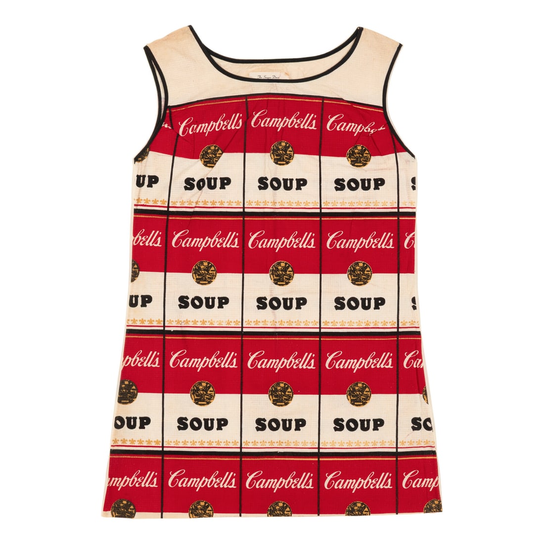 After Andy Warhol (American, 1928-1987) The Souper Dress, 1966-1967: After Andy Warhol (American, 1928-1987) The Souper Dress, 1966-1967 screenprint in colors on cellulose and cotton 30 1/2 x 21 1/8 in. Property of a Private Collector, sold to Benefit Charitable Organi