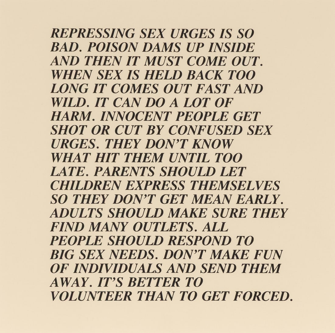 Jenny Holzer (American, b. 1950) Inflammatory Essays (set of twelve), 1979-82 - 10