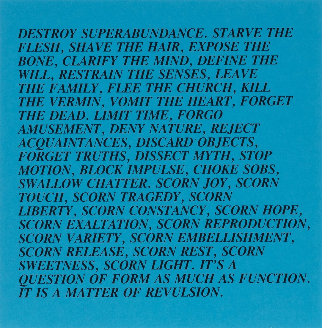 Jenny Holzer (American, b. 1950) Inflammatory Essays (set of twelve), 1979-82 - 13