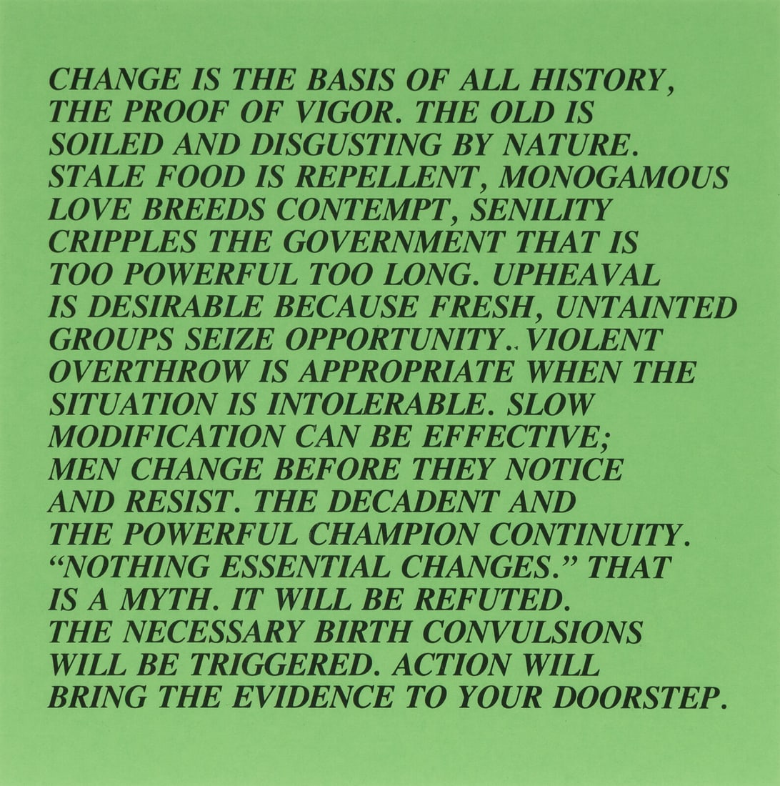 Jenny Holzer (American, b. 1950) Inflammatory Essays (set of twelve), 1979-82 - 3