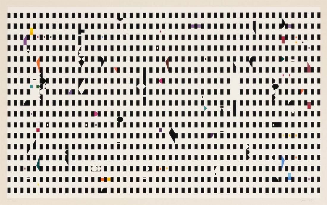 Yaacov Agam (Israeli, 1928-2026) Untitled (1 of 3)