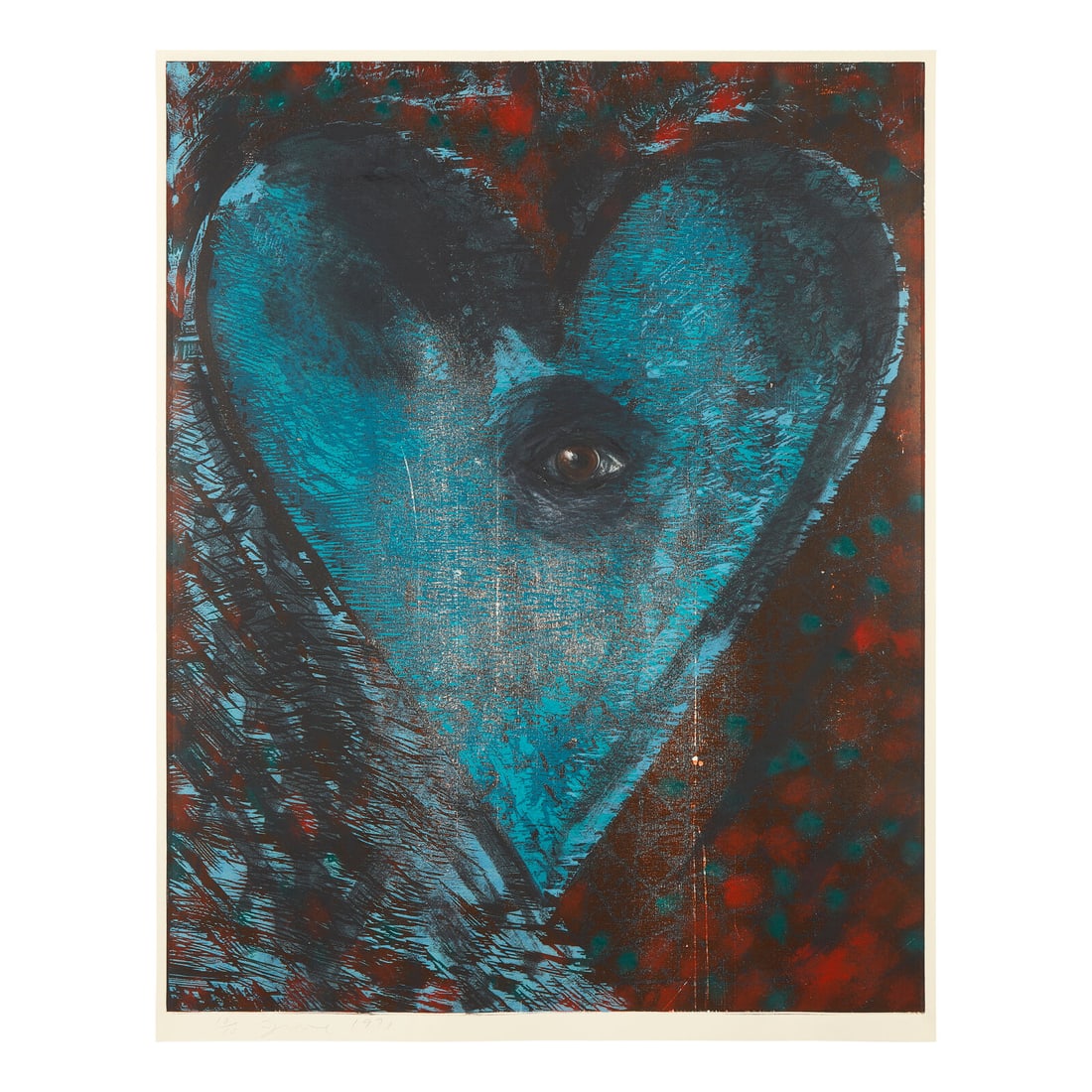 Jim Dine (American, b. 1935) The Woodcut Self, 1991 (1 of 3)