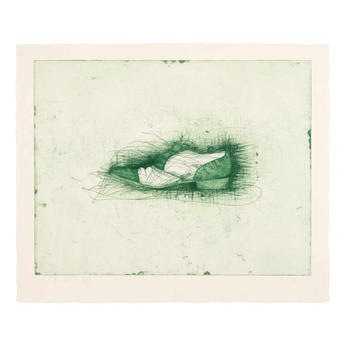 Jim Dine (American, b. 1935) Shoe (second state), 1973 (1 of 3)