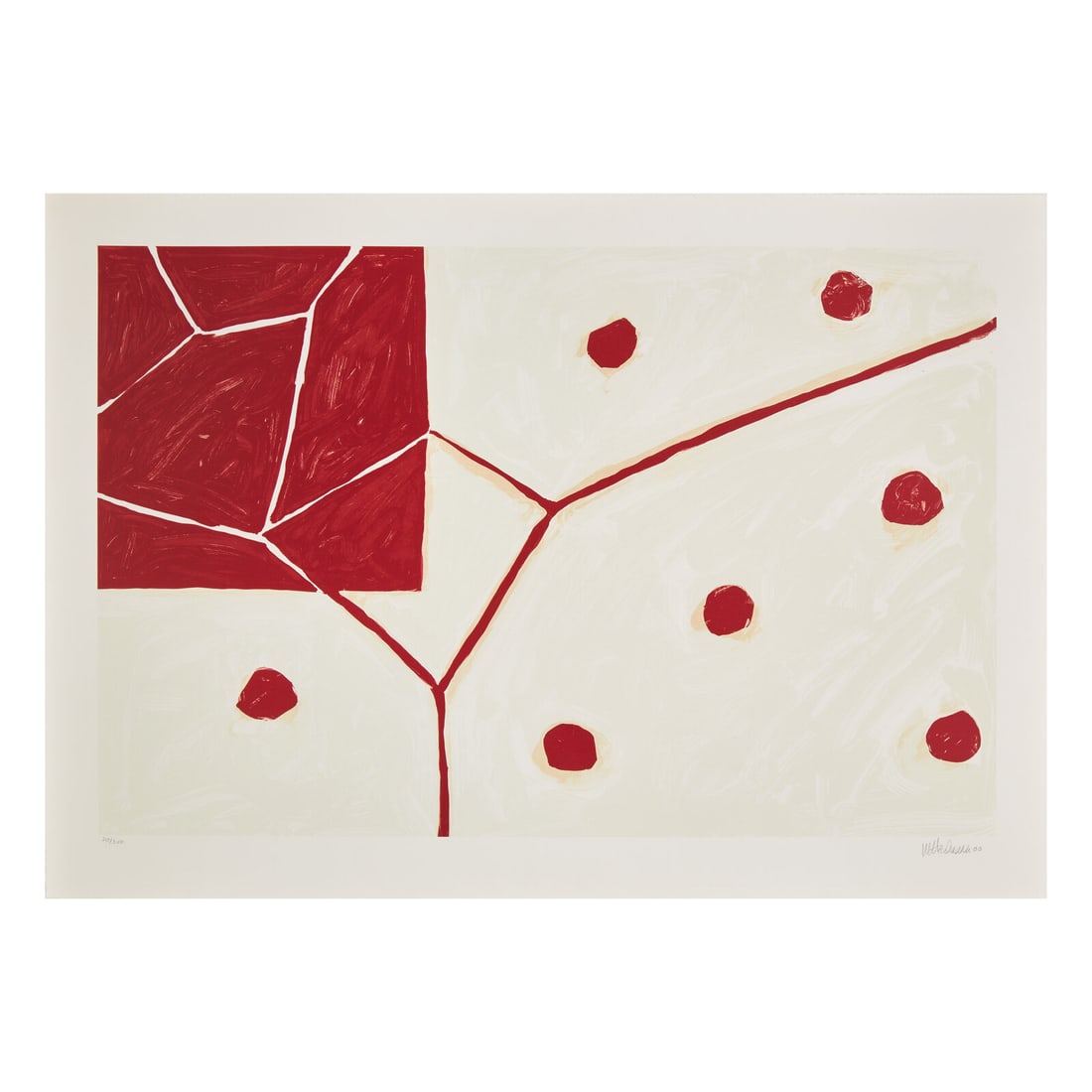 Mary Heilmann (American, b. 1940) Earth and Air, 2000 (1 of 3)