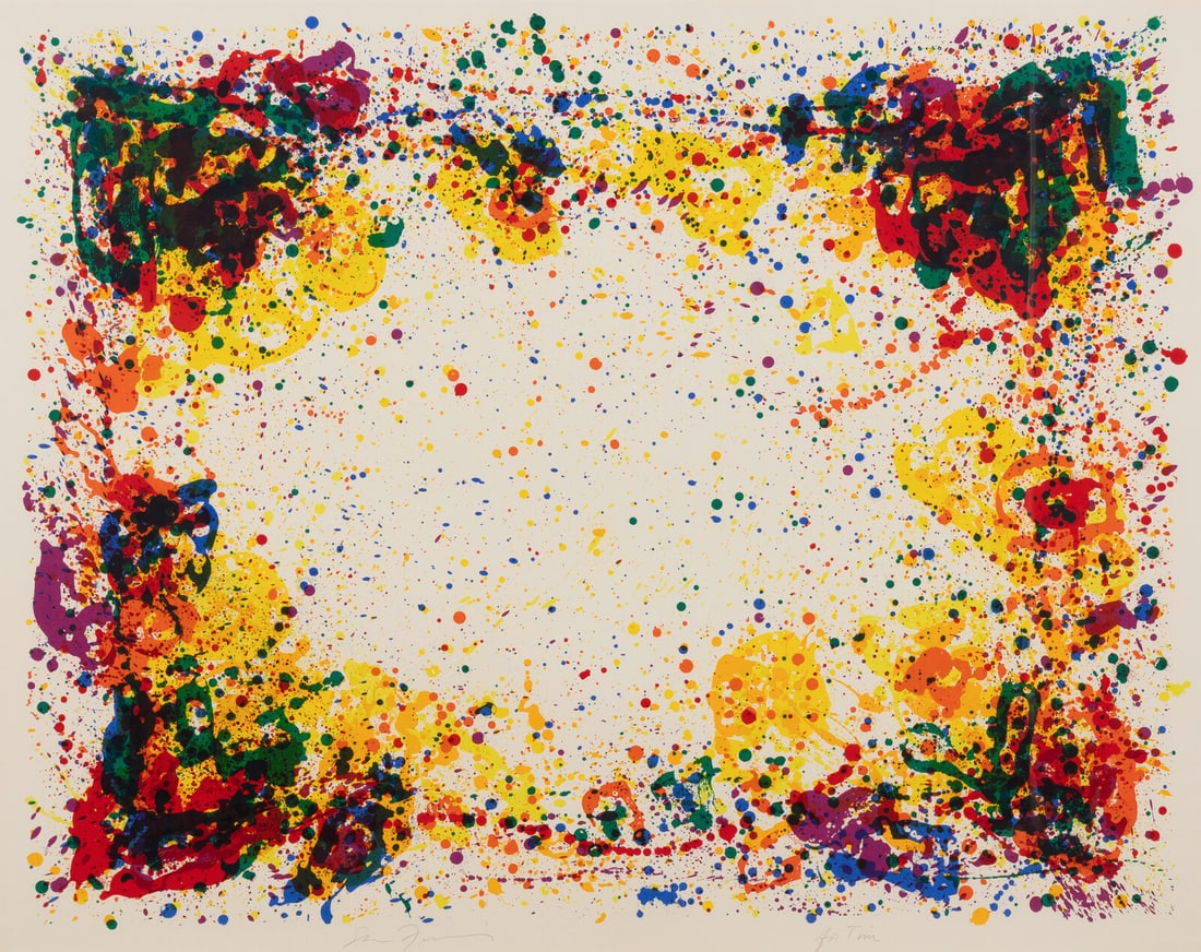 Sam Francis (American, 1923-1994) Ariel's Ring (SFS-215), 1972 (1 of 3)