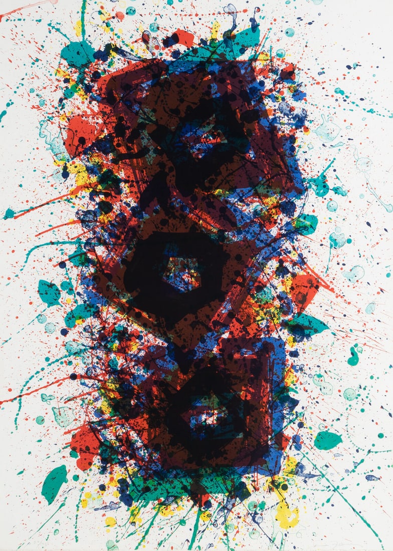 Sam Francis (American, 1923-1994) Untitled (SF-263), 1981 (1 of 4)