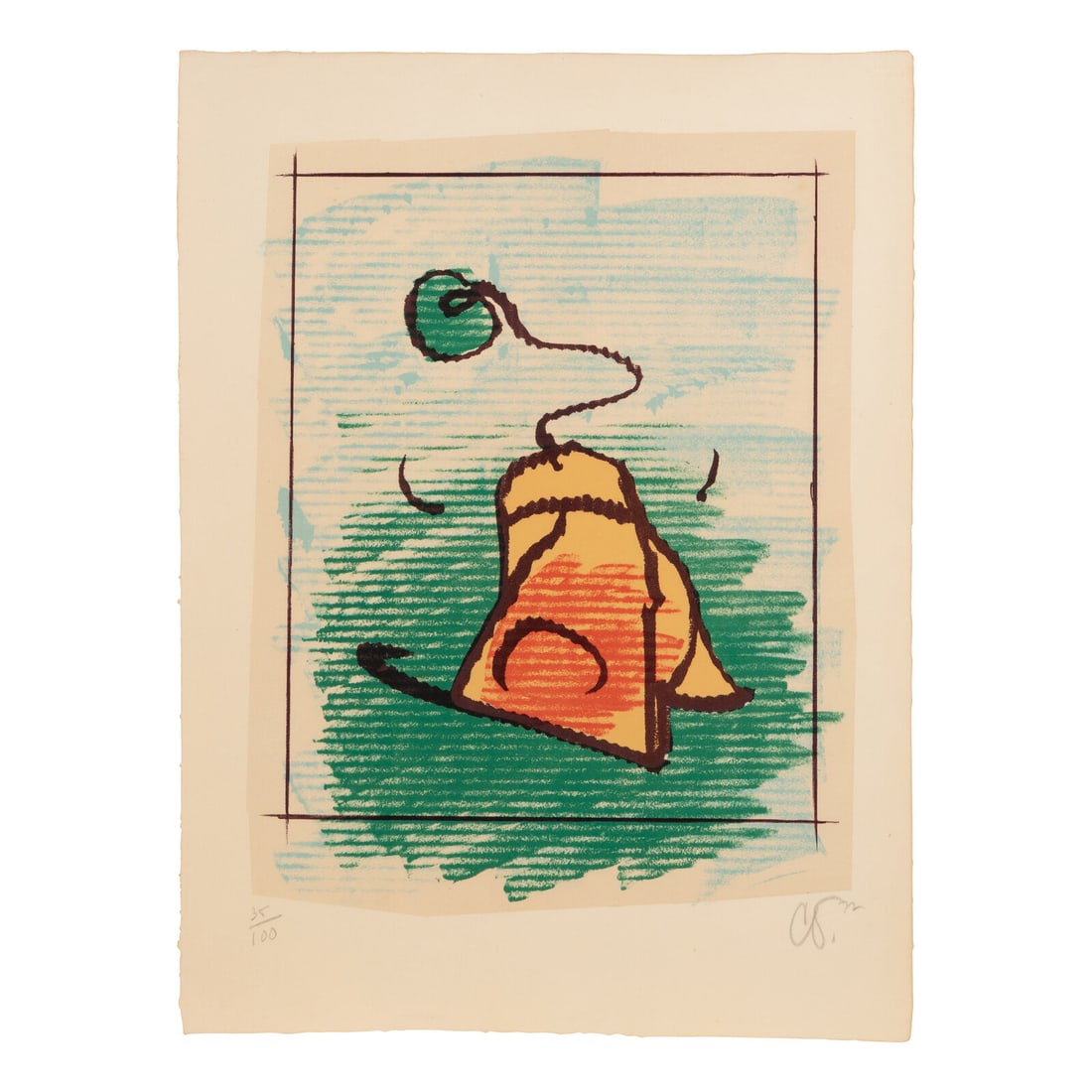 Claes Oldenburg (American, 1929-2022) Teabag, 1972 (1 of 4)