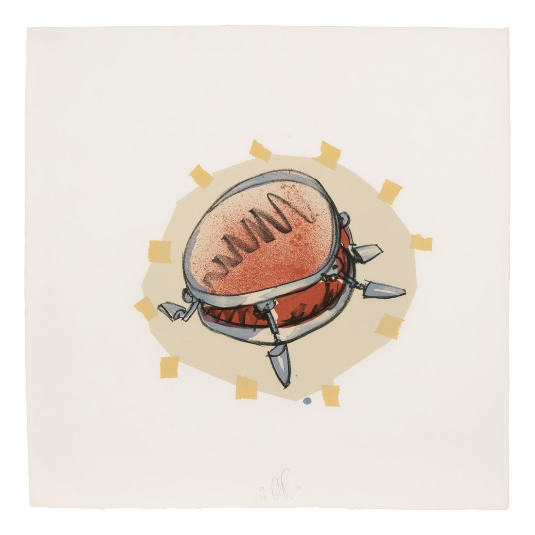 Claes Oldenburg (American, 1929–2022) Snare Drum, 1972 (1 of 4)