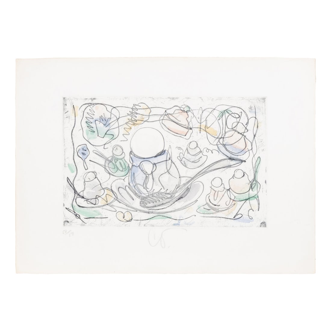 Claes Oldenburg (American, 1929-2022) Ice Cream Desserts, 1976 (1 of 4)