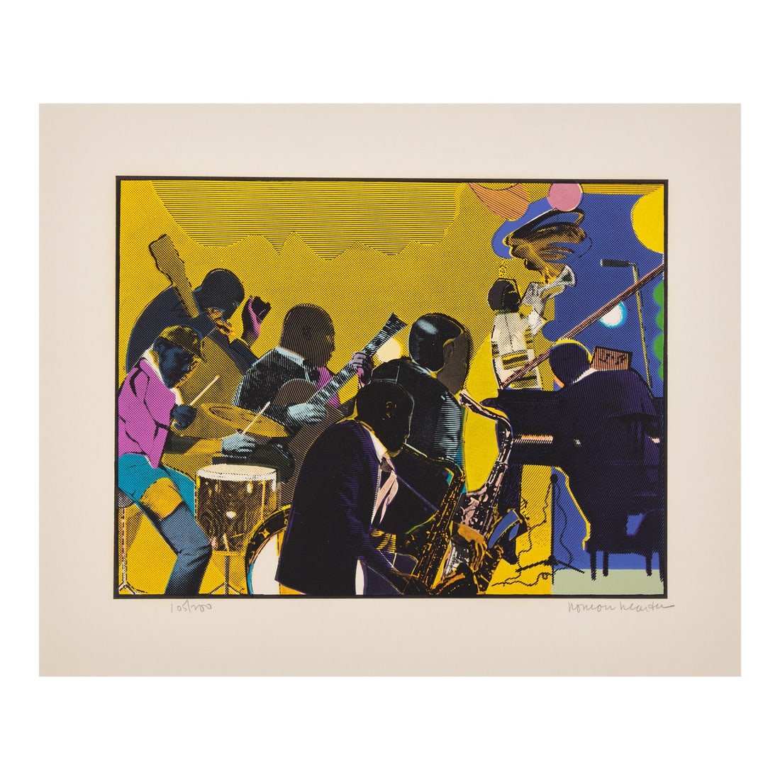 Romare Bearden (American, 1911-1988) Out Chorus, ca. 1979-1980 (1 of 3)