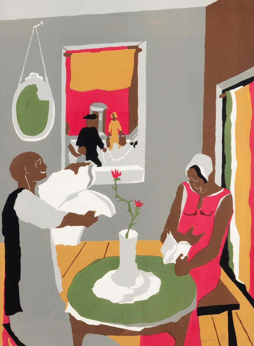 Jacob Lawrence (American, 1917-2000) Aspiration, 1988 (1 of 3)