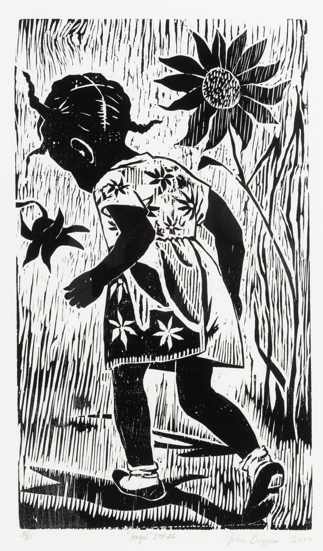 John Thomas Biggers (American, 1924-2001) Hazel, 1964/2000 (1 of 4)