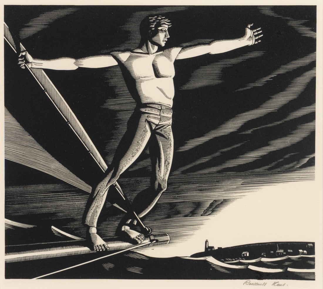 Rockwell Kent (American, 1882-1971) Home Port, 1931 (1 of 4)